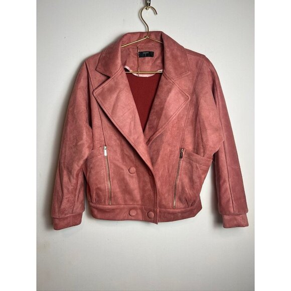 T Tahari moto Bomber jacket - Picture 1 of 11